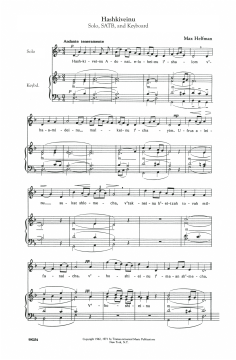 Hashkivenu Organ von Max Helfman (Download) 