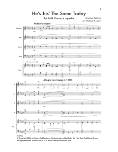 He's Just the Same Today (Download) 