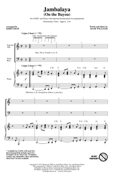 Jambalaya On The Bayou von Hank Williams (Download) 