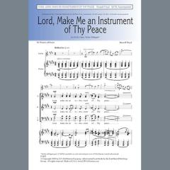 Lord, Make Me an Instrument of Thy Peace von S. Russell Floyd III (Download) 