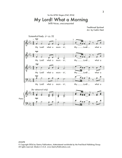 My Lord! What A Morning (Download) 