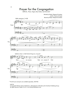 Prayer For The Congregation von Evelyn Simpson-Curenton (Download) 