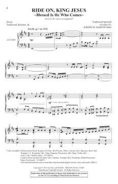 Ride On, King Jesus (Download) 