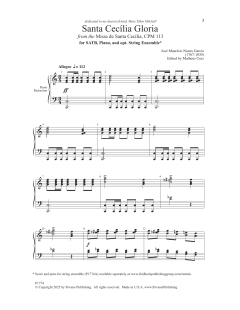 Santa Cecilia Gloria von José Mauricio Nunes Garcia (Download) 