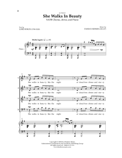 She Walks in Beauty von Darian Krimm (Download) 
