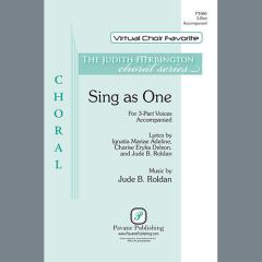 Sing as One von Jude Roldan (Download) 