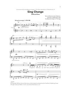 Sing Change von Kyle Pederson (Download) 