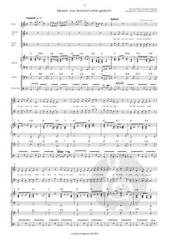 Geist des Herrn, sei mein Rückenwind 1 - 4 Instrumentalstimmen von Johann Simon Kreuzpointner 