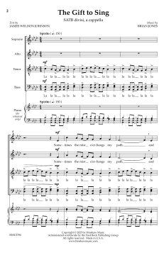 The Gift to Sing von Brian Jones (Download) 