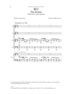The Kitten von Shih Ching-Ju (Download) 