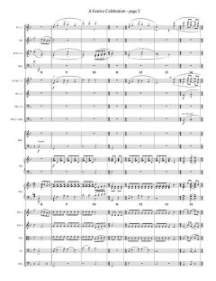 A Festive Celebration von John Leavitt (Download) 