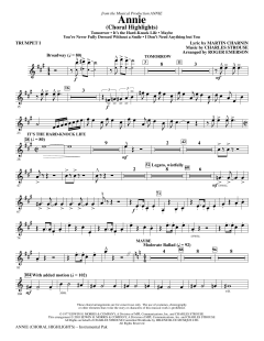 Annie (Choral Highlights) von Charles Strouse (Download) 