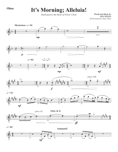 It's Morning; Alleluia! von Donald Neuen (Download) 