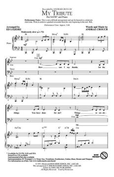 My Tribute von Andrae Crouch (Download) 