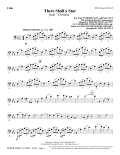 There Shall a Star von Felix Mendelssohn Bartholdy (Download) 