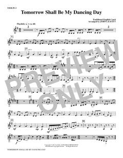 Tomorrow Shall Be My Dancing Day (Download) 