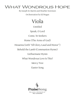 What Wondrous Hope von Heather Sorenson (Download) 