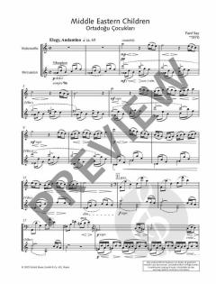 Middle Eastern Children op. 109  von Fazil Say 