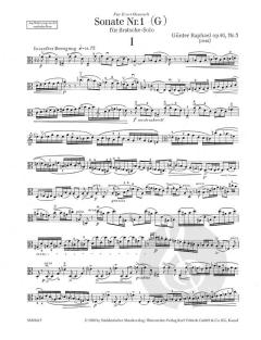2 Solosonaten von Günter Raphael (Download) 