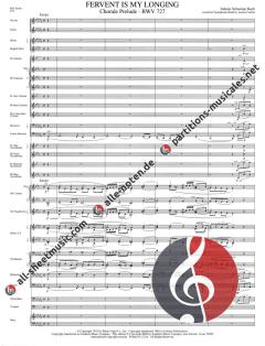 Fervent Is My Longing (J.S. Bach) 