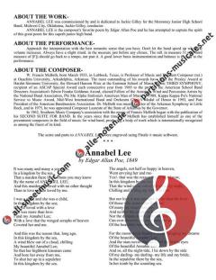 Annabel Lee (W. Francis McBeth) 