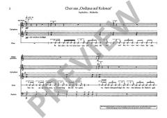 Stücke für Sprechchor von Carl Orff 