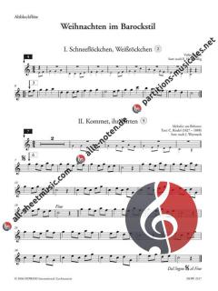 Weihnachten im Barockstil von Manfredo Zimmermann 