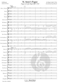 Fugue in E-flat major BWV 552 von Johann Sebastian Bach (Download) 