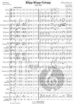 Klipp-Klapp Galopp op. 466 von Johann Strauss (Sohn) (Download) 