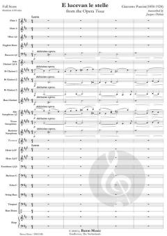 E lucevan le stelle from The Opera Tosca von Giacomo Puccini (Download) 