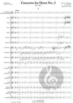 Concerto for Horn No. 3 von Wolfgang Amadeus Mozart (Download) 