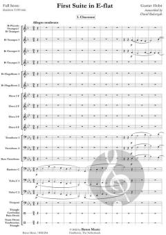 First Suite in E-Flat von Gustav Holst (Download) 