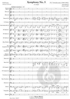 Symphony Nr. 5 E minor von Peter Iljitsch Tschaikowsky (Download) 