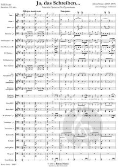 Ja, das Schreiben... From The Operetta Der Zigeunerbaron von Johann Strauss (Vater) (Download) 