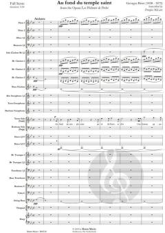 Au fond du temple saint von Georges Bizet (Download) 