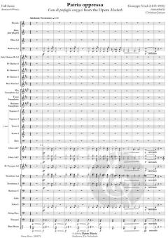 Patria oppressa! von Giuseppe Verdi (Download) 
