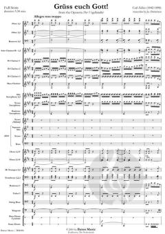 Grüss euch Gott! from The Operetta 'Der Vogelhändler' von Carl Zeller (Download) 