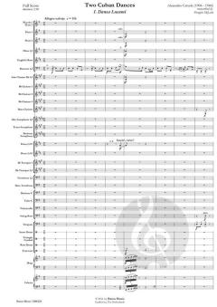 2 Cuban Dances von Garcia Caturla (Download) 