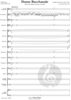 Danse Bacchanale von Camille Saint-Saëns (Download) 
