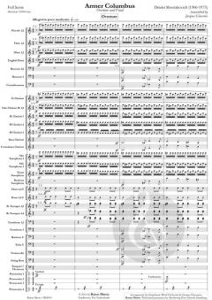 Armer Columbus von Dmitri Schostakowitsch (Download) 