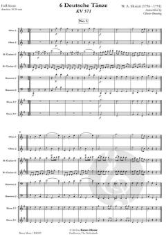 6 Deutsche Tänze (W.A. Mozart) 