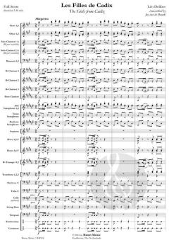Les filles de Cadix - The Girls from Cadiz von Léo Delibes (Download) 
