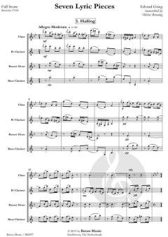 7 Lyric Pieces von Edvard Grieg (Download) 