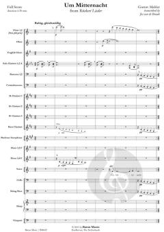 Um Mitternacht von Gustav Mahler (Download) 