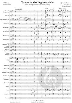 Treu sein, das liegt mir nicht (Faithfull I'll never be) von Johann Strauss (Sohn) (Download) 