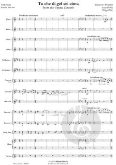 Tu che di gel sei cinta von Giacomo Puccini 