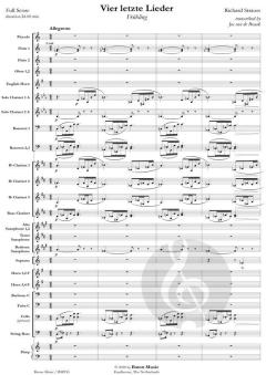 4 letzte Lieder von Richard Strauss (Download) 