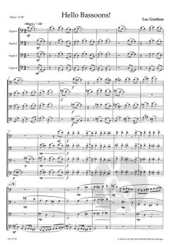 Hello Bassoons! von Luc Grethen 