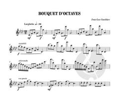 Bouquet D'Octaves von Jean-Luc Gauthier 
