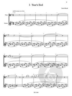 Six Duos for Viola and Guitar von David Braid 